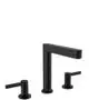 Hansgrohe-HG-3-Loch-Waschtischarmatur-160-Finoris-mit-Push-Open-Ablaufgarnitur-mattschwarz-76034670 gallery number 1
